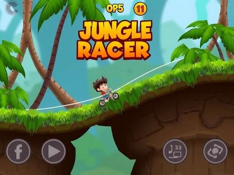 Bheem Jungle Racer Gameplay Screenshot